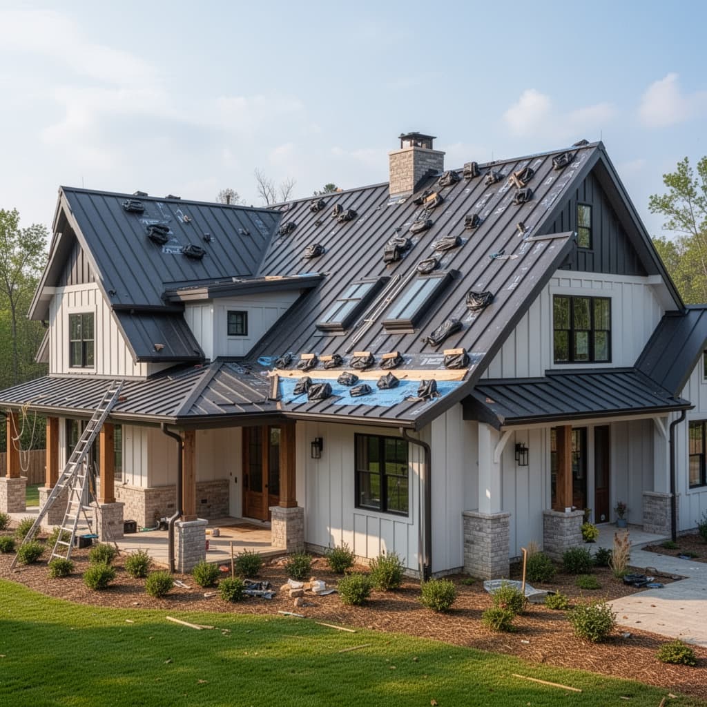 Metal Roof Installation