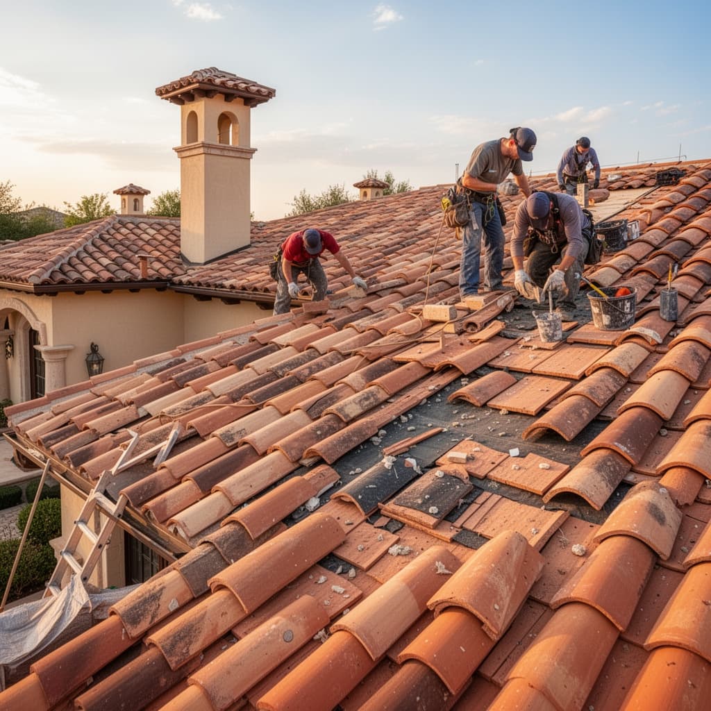 Tile Roof Repair